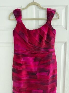 Theia 100% silk cocktail dress (6)